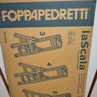 scala foppapedretti 5 scalini con porta oggetti 
