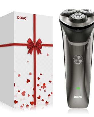 DOAO Rasoio elettrico da uomo, 2024, rasoio elettr