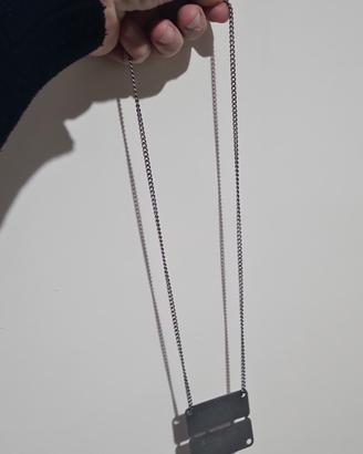 collana guerra mondiale esercito targa targhetta 