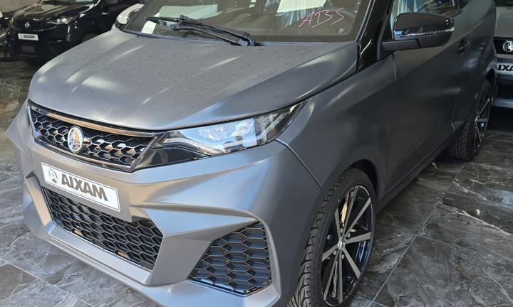 Nuova Aixam Coupe GTI Ambition 2025 motore euro 5p