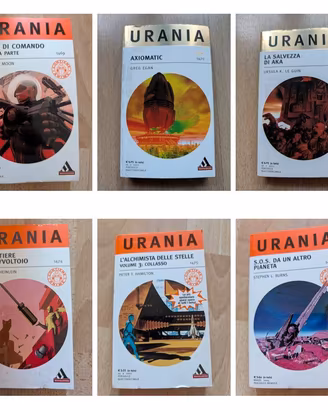 Urania lotto 10 volumi n. 1468-1550 Heinlein Egan