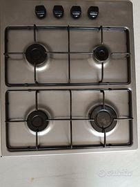 piano cottura 4 fuochi da incasso