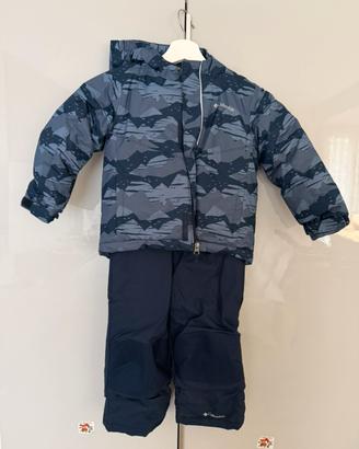 Columbia Tuta da neve bambino unisex Navy Tectonic