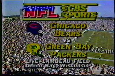 Chicago BEARS @ Green Bay PACKERS DVD NFL