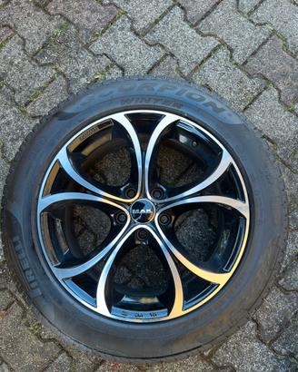 Cerchi e gomme invernali 215-60 r17 Alfa Romeo