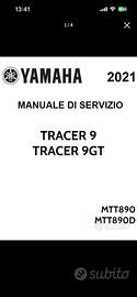 Manuale tecnico officina Yamaha ricambi moto motor