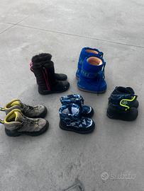 Scarpe neve doposci bambino