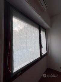 Tende azzurre (3 moduli) sollevamento a pacchetto