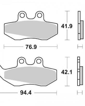 Pastigie freno Aprilia Benelli Betamotor