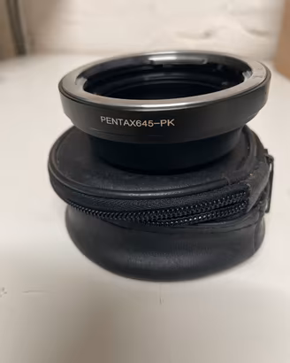 Pentax K adattatore Pentax 645