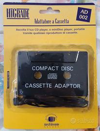 Adattatore a cassetta per CD