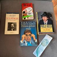 set 4 libri umoristici e narrativi
