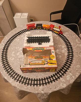 Trenino vintage Rail Master Train Set completo