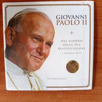 medaglia commemorativa Giovanni Paolo II