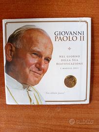 medaglia commemorativa Giovanni Paolo II