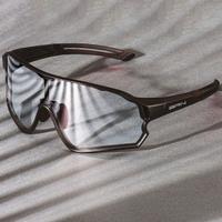 Occhiale ciclismo brn Max fototech nero