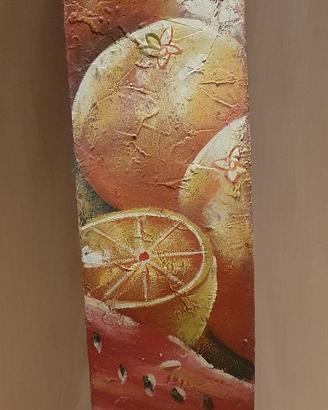 Quadro dipinto su legno