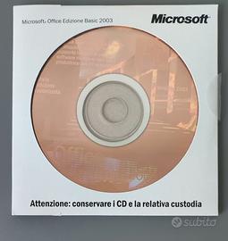 Microsoft Office Basic 2003 italiano
