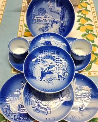 Collezione piatti natalizi