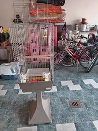 gabbia per pappagalli