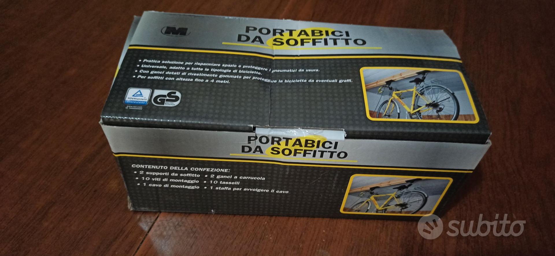 PORTABICI A SOFFITTO CON CARRUCOLA