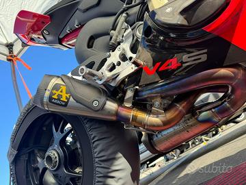 Scarico completo ARROW IN TITANIO PANIGALE V4S