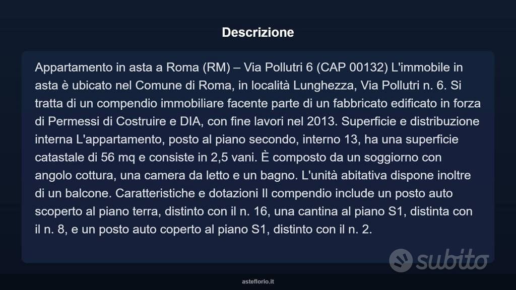 Appartamento – Roma, Lunghezza - Vista 4