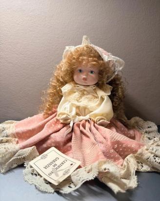 Bambola in porcellana di capodimonte