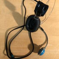 Cuffia con microfono vintage anni ’80-‘90