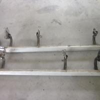 MITSUBISHI PAJERO V20 COPPIA BARRE LATERALI PEDANE