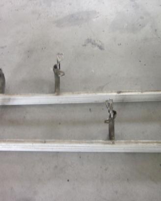 MITSUBISHI PAJERO V20 COPPIA BARRE LATERALI PEDANE