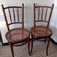 Due sedie antiche Fischel Austria