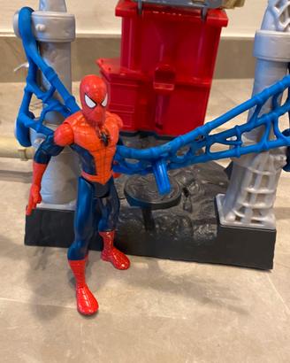 set spiderman uomo ragno venom e falcon city DC
