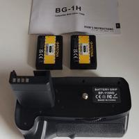 Battery Grip Canon EOS 1100D 1200D 1300D+2Batterie