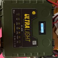 Batteria al litio FullBaits Ultralight 12V 80Ah