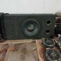Impianto stereo per bose e hertz