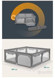 recinto bambini box NUOVO