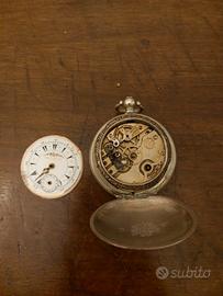Antico orologio da tasca K.Serkisoff da restaurare