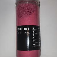 Sabbia colorata decorativa KULÖRT rosa