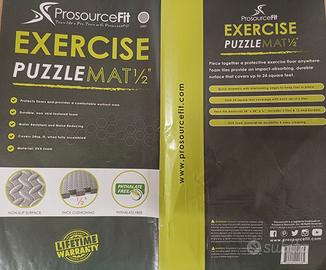 Tappetino in gomma componibile a incastro