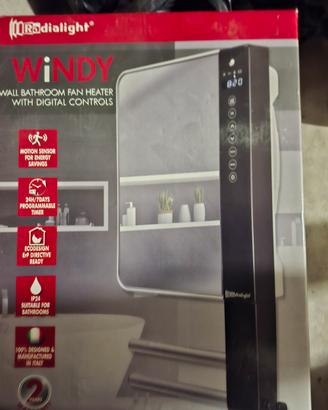 termoventilatore da parete Windy 