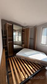 letto matrimoniale con materasso