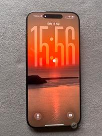 Iphone 16 Pro Max 256GB Nero Pari al Nuovo Fattura