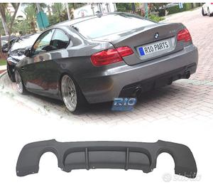 DIFFUSORE BMW E92 E93 LOOK M PERFORMANCE NERO OPAC