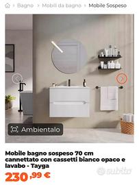 MOBILE SOSPESO BAGNO