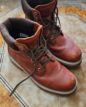 Scarponcini Timberland Uomo Tg 42 Pelle Waterpro