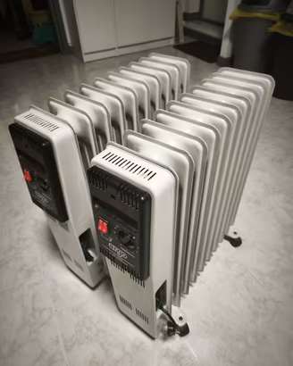 2 Radiatori elettrici Argo 2000W – Made in Italy