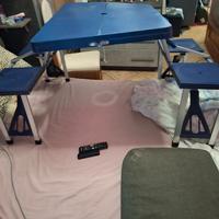 Set Tavolo picnic con 4 sedie