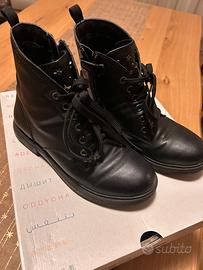 Anfibi bambina Geox numero 35 in pelle