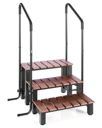 Scala Vasca Idromassaggio e Corrimano a 3 Gradini